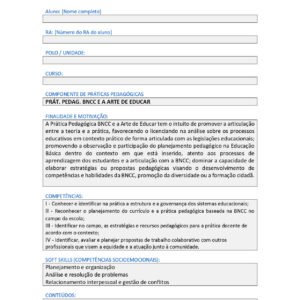 Práticas pedagógicas BNCC e a arte de educar